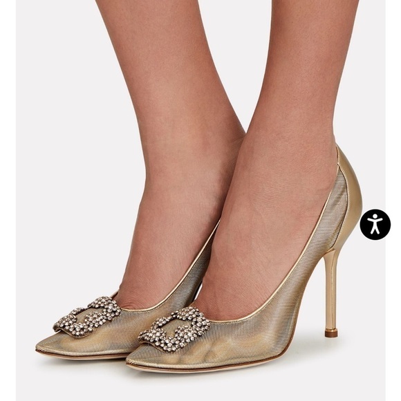 Manolo Blahnik 50th Anniversary Hangisi Collection Heels - Picture 2 of 12